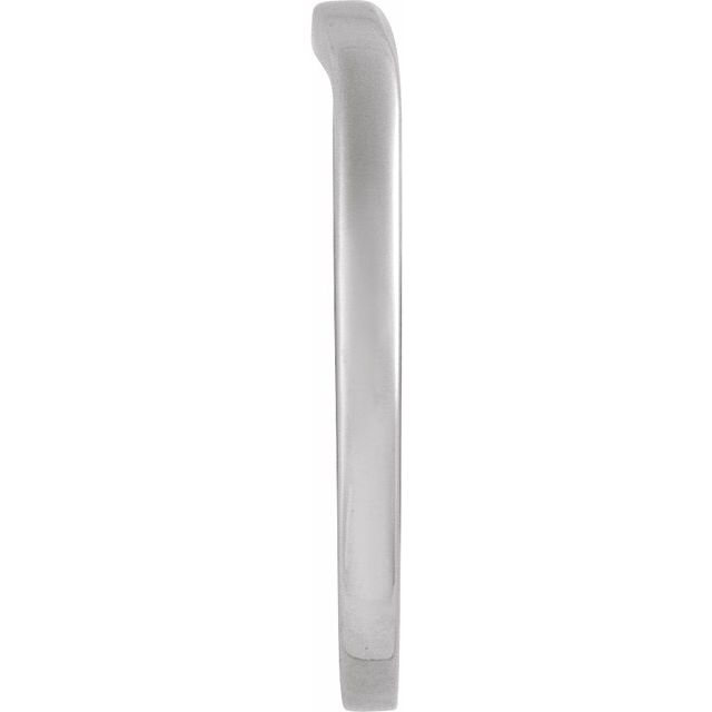 18K White Band for 5.2 mm Round Ring