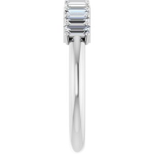 New Trends - Elodie - Platinum 1/2 CTW Lab-Grown Diamond Anniversary Band