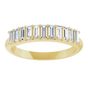 New Trends - Elodie - 14K Yellow Gold 1/2 CTW Lab-Grown Diamond Anniversary Band