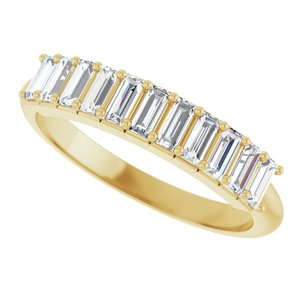 New Trends - Elodie - 14K Yellow Gold 1/2 CTW Lab-Grown Diamond Anniversary Band
