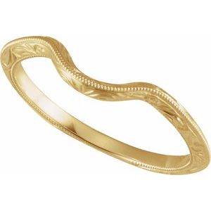 14K Yellow Matching Band