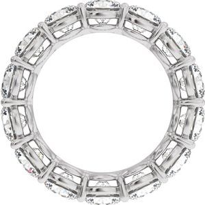 Test-naveen - 14K White Gold 4 3/8 CTW Natural Diamond Low Profile Eternity Band
