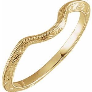 14K Yellow Matching Band