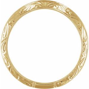 14K Yellow Matching Band