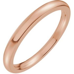 Modern - demo -1 14K Rose Gold Bands