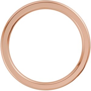 Modern - demo -1 14K Rose Gold Bands