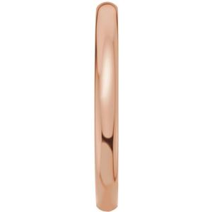 Modern - demo -1 14K Rose Gold Bands