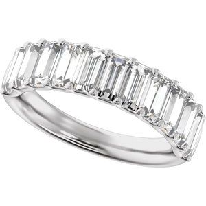 New Trends - Nadine - Platinum 2 1/4 CTW Lab-Grown Diamond Anniversary Band
