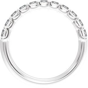 New Trends - Nadine - Platinum 2 1/4 CTW Lab-Grown Diamond Anniversary Band