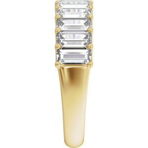 New Trends - Nadine - 14K Yellow Gold 2 1/4 CTW Lab-Grown Diamond Anniversary Band