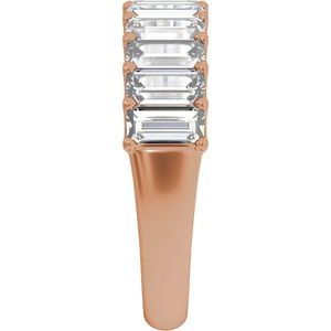 New Trends - Nadine - 14K Rose Gold 2 1/4 CTW Lab-Grown Diamond Anniversary Band