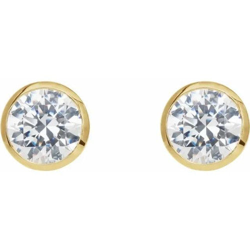 14K Gold 1/3 CTW Diamond Cocktail-Style Earrings 14K Yellow Gold
