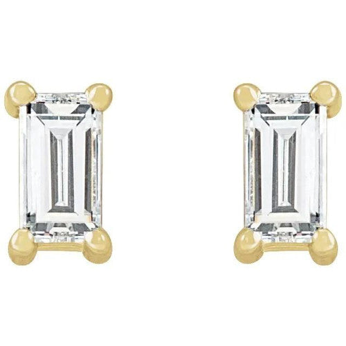 14K Gold 1/5 CTW Diamond Stud Earrings 14K Yellow Gold