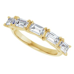 New Trends - Constanza - 14K Yellow Gold 1 3/4 CTW Lab-Grown Diamond Anniversary Band