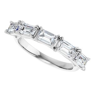 New Trends - Constanza - 14K White Gold 1 3/4 CTW Lab-Grown Diamond Anniversary Band