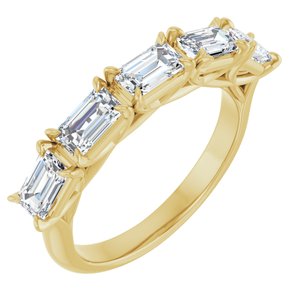 New Trends - Constanza - 14K Yellow Gold 1 3/4 CTW Natural Diamond Anniversary Band