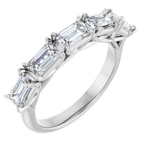 New Trends - Constanza - 14K White Gold 1 3/4 CTW Lab-Grown Diamond Anniversary Band