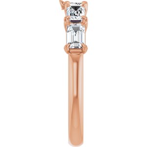 New Trends - Constanza - 14K Rose Gold 1 3/4 CTW Natural Diamond Anniversary Band