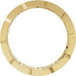 Matte - Hunter - 14K Yellow Gold 1/4 CTW Natural Diamond Eternity Band
