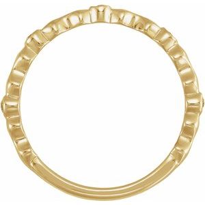 Matte - Finn - 14K Yellow Gold .07 CTW Natural Diamond Anniversary Band