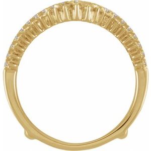 Classic - Esperanza - 14K Yellow Gold 1 CTW Lab-Grown Diamond Ring Guard