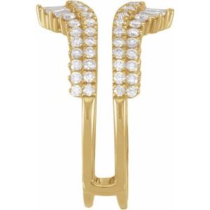 Classic - Esperanza - 14K Yellow Gold 1 CTW Lab-Grown Diamond Ring Guard