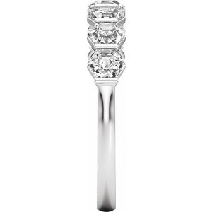 New Trends - Marion - 14K White Gold 1 1/2 CTW Lab-Grown Diamond Anniversary Band