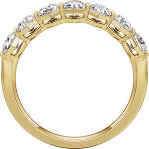 New Trends - Marion - 14K Yellow Gold 1 1/2 CTW Lab-Grown Diamond Anniversary Band