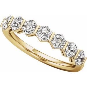 New Trends - Marion - 14K Yellow Gold 1 1/2 CTW Lab-Grown Diamond Anniversary Band