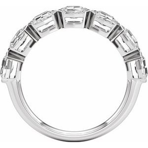 New Trends - Marion - 14K White Gold 9/10 CTW Lab-Grown Diamond Anniversary Band