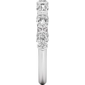 New Trends - Marion - 14K White Gold 9/10 CTW Lab-Grown Diamond Anniversary Band