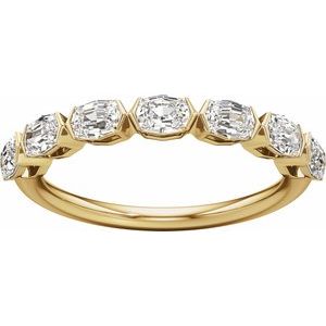 New Trends - Marion - 14K Yellow Gold 9/10 CTW Lab-Grown Diamond Anniversary Band