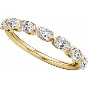 New Trends - Marion - 14K Yellow Gold 9/10 CTW Lab-Grown Diamond Anniversary Band