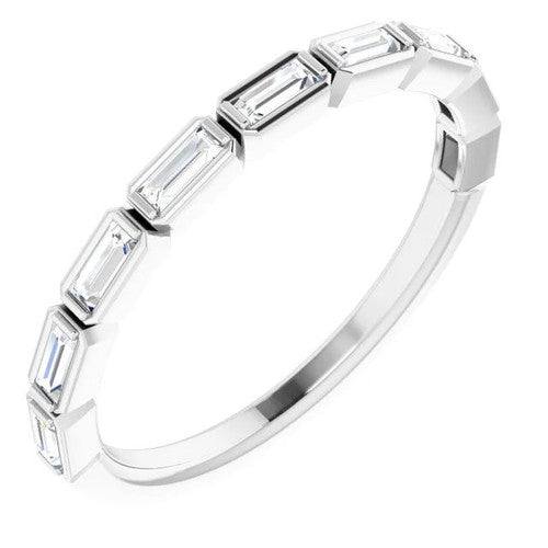14K Gold 1/4 CTW Diamond Anniversary Band 14K White Gold