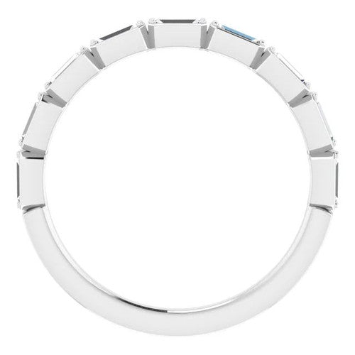 14K Gold 1/4 CTW Diamond Anniversary Band 14K White Gold