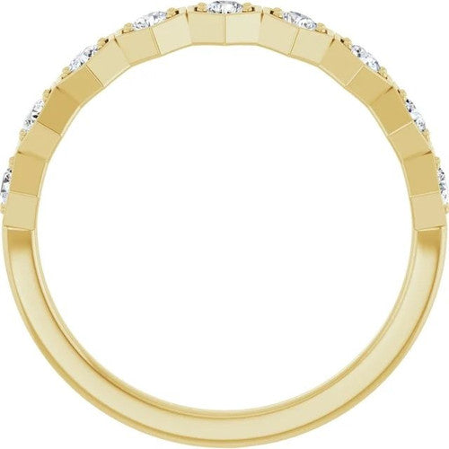 14K Gold 1/3 CTW Diamond Stackable Ring 14K Yellow Gold