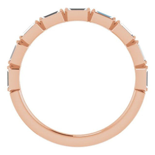 14K Gold 1/4 CTW Diamond Anniversary Band 14K Rose Gold