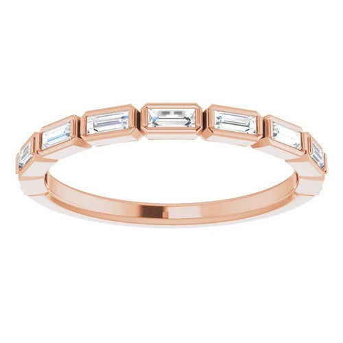 14K Gold 1/4 CTW Diamond Anniversary Band 14K Rose Gold