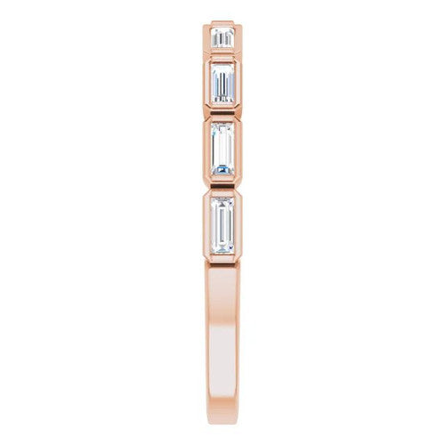 14K Gold 1/4 CTW Diamond Anniversary Band 14K Rose Gold