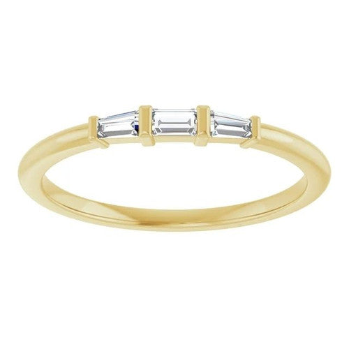14K Gold 1/6 CTW Natural Diamond Stackable Ring 14K Yellow Gold