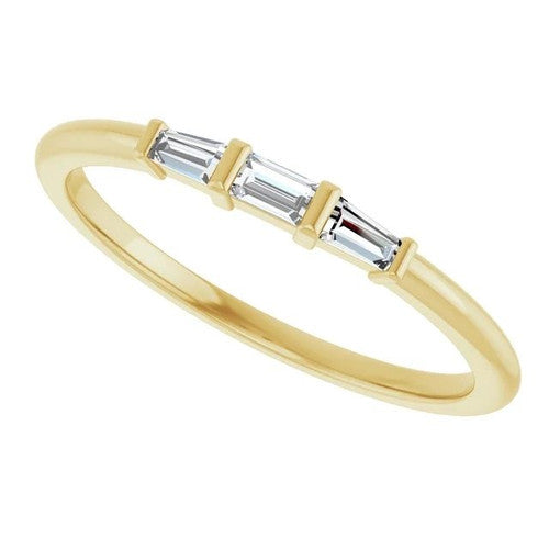 14K Gold 1/6 CTW Natural Diamond Stackable Ring 14K Yellow Gold
