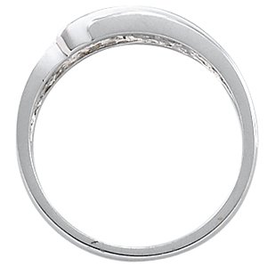 Matte - Jaxon - 14K White Gold 1/4 CTW Natural Diamond 5-Stone Band