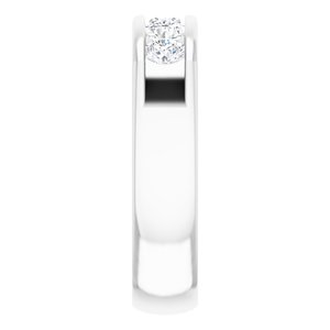 Diamond - Nora - Platinum 1 CTW Natural Diamond Band