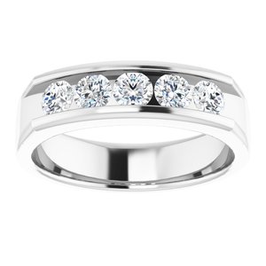Diamond - Nora - Platinum 1 CTW Lab-Grown Diamond Band