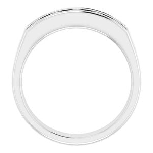 Diamond - Nora - Platinum 1 CTW Natural Diamond Band