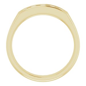 Diamond - Nora - 14K Yellow Gold 1/2 CTW Lab-Grown Diamond Band