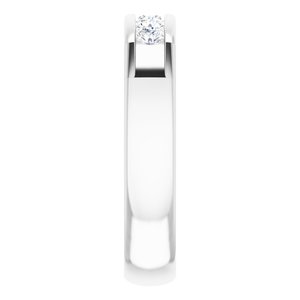 Diamond - Nora - 14K White Gold 1/2 CTW Lab-Grown Diamond Band