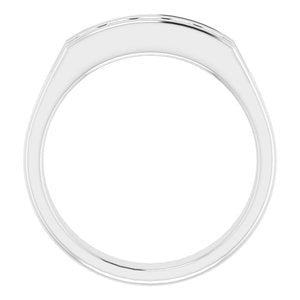 Diamond - Nora - 14K White Gold 3/4 CTW Natural Diamond Band