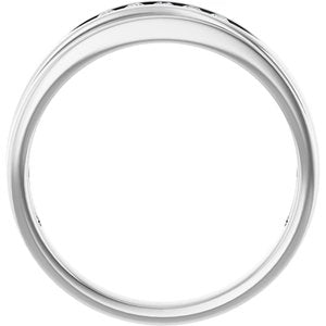 Diamond - Scarlett - Platinum 1/6 CTW Lab-Grown Diamond Band