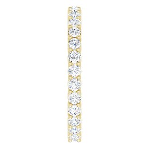 Eternity Rings - Raina - 14K Yellow Gold 7/8 CTW Lab-Grown Diamond